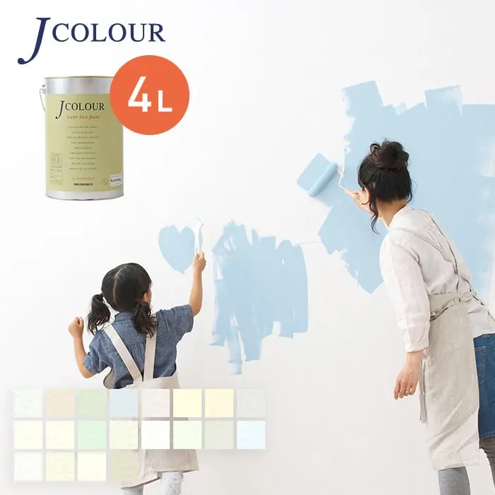 水性塗料 J COLOUR(Jカラー) White Series 4L【掲載品番】WH-1A400 / WH-2A400 / WH-3A400 / WH-4A400 / WH-5A400 / WH-6A400 / WH-1B400 / WH-2B400 / WH-3B400 / WH-4B400 / WH-5B400 / WH-6B400 / WH-1C400 / WH-2C400 / WH-3C400 / WH-4C400 / WH-5C400 / WH-6C400 / WH-1D400 / WH-2D400 / WH-3D400 / WH-4D400 / WH-5D400 / WH-6D400