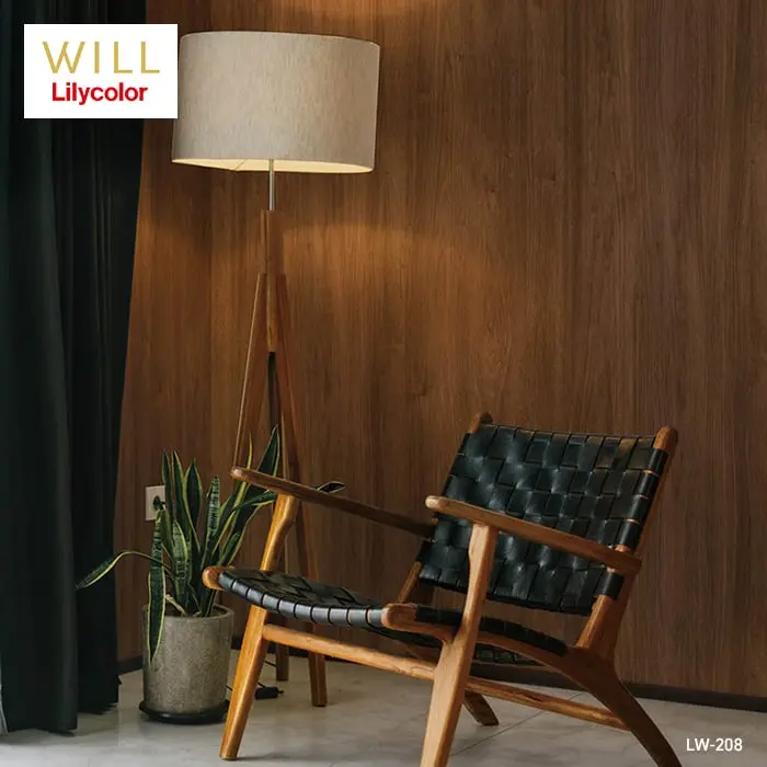 壁紙 のり付き リリカラ WILL マテリアル 木目柄 巾92cm LW-207・LW-208【掲載品番】LW-207 / LW-208