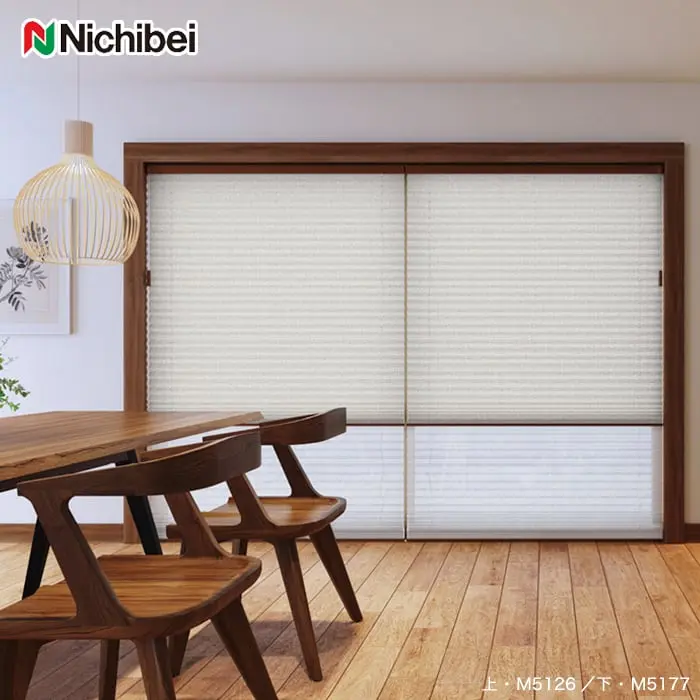 プリーツスクリーン 抗菌 抗カビ 制電 ニチベイ もなみ シングルスタイル メラン【掲載品番】PS-NB-23-MS19