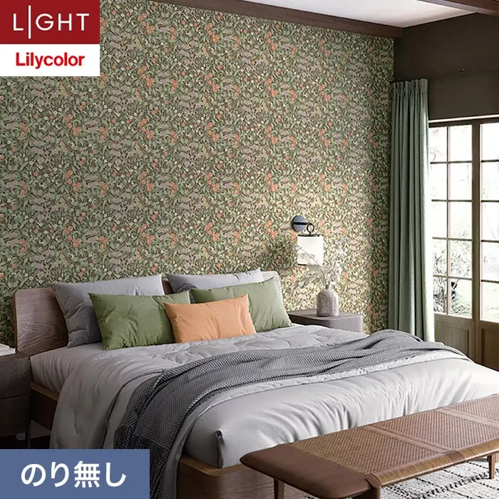 壁紙 のり無し リリカラ ライト V&A 巾92.5cm LL-6295【掲載品番】LL-6295
