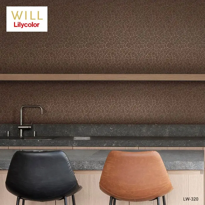 壁紙 のり付き リリカラ WILL パターン 巾92.5cm LW-319・LW-320【掲載品番】LW-319 / LW-320