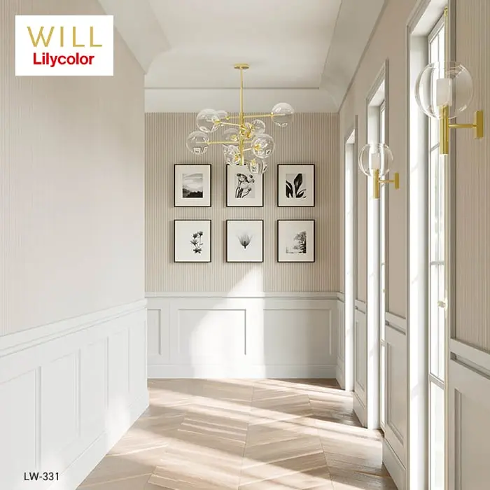 壁紙 のり無し リリカラ WILL パターン 巾92.5cm LW-331・LW-332【掲載品番】LW-331 / LW-332