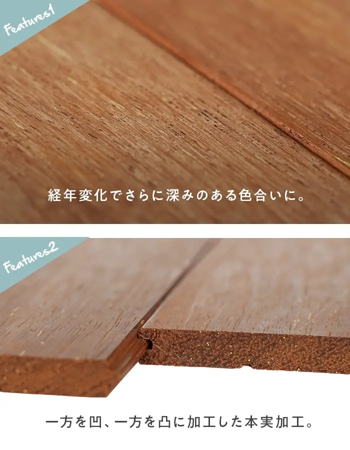 【法人・個人事業主様専用】 羽目板 メルバウ 10×90×1820mm 10枚入 無塗装【掲載品番】EF-MB-1820