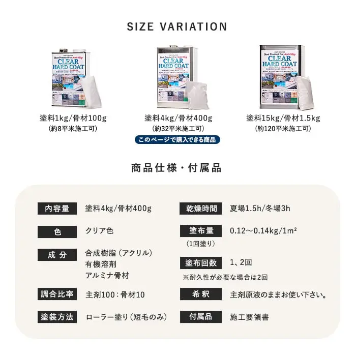 商品仕様・付属品