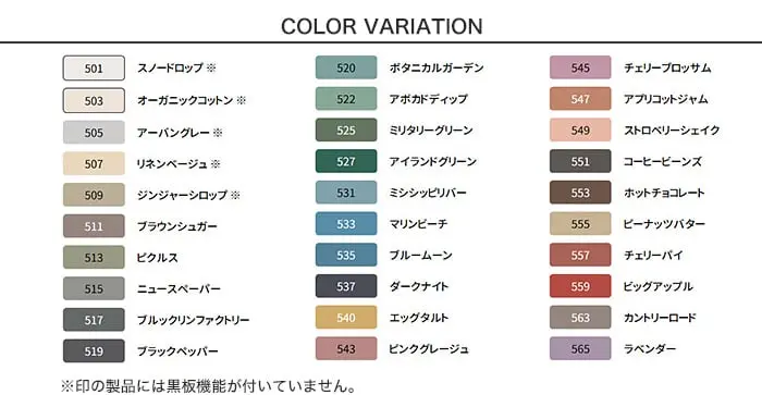COLOR VARIATION