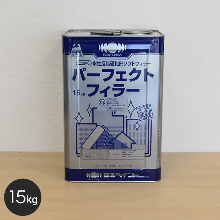 パーフェクトフィラー 日本ペイント 15kg 白色【掲載品番】NP-PF-WT