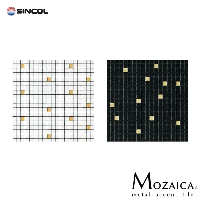 新感覚DIY!粘着シート付きアクセントタイル モザイカ 290mm角 MO17528~【掲載品番】MO17528 / MO17529