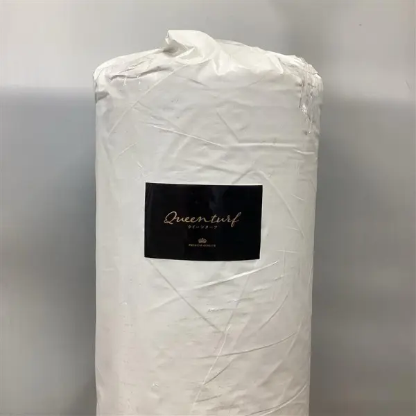 【訳あり】 人工芝 ロール 1m×10m 芝丈35mm リアル人工芝 クイーンターフ U字ピン24本付き resta-jks-qu 1m巾×10m【掲載品番】WKAR-00809