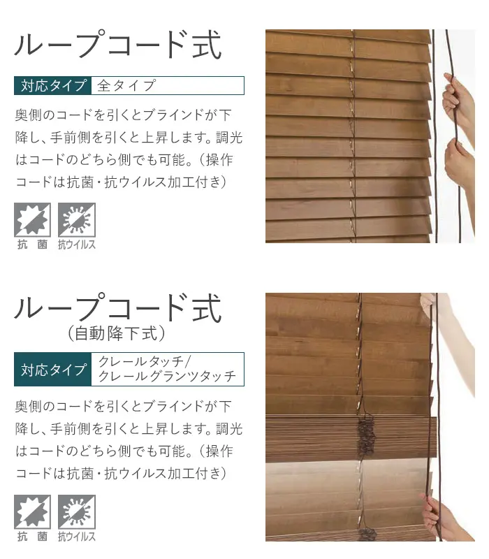 操作方法について ループコード式