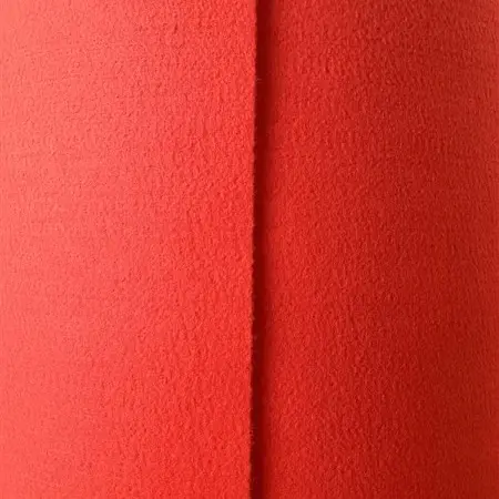 【訳あり】 毛氈風フェルト 182cm幅×30m巻 厚み3.5mm 朱赤【掲載品番】WKAR-00769