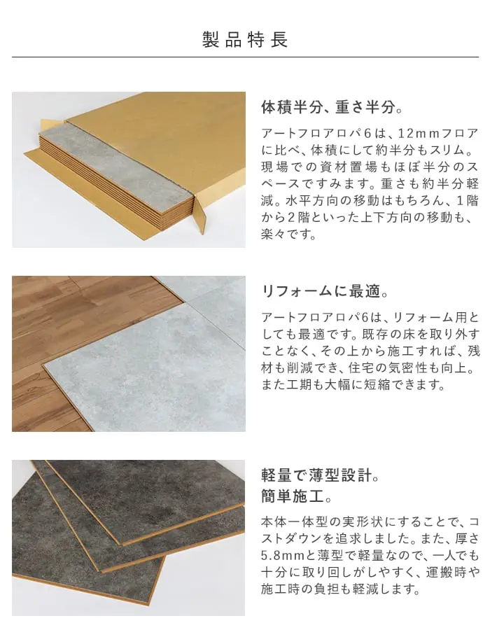 製品特長