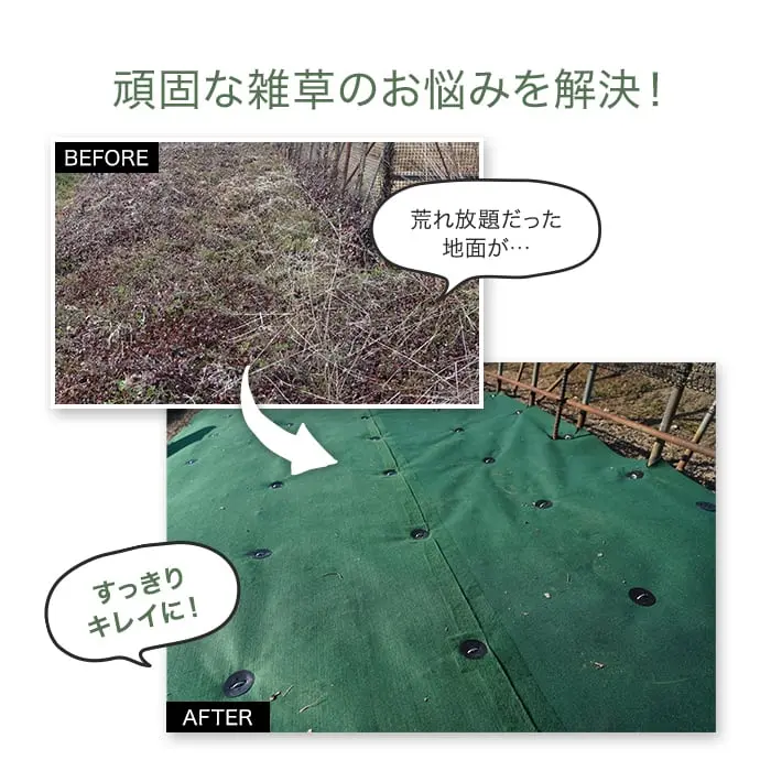 頑固な雑草のお悩みを解決!