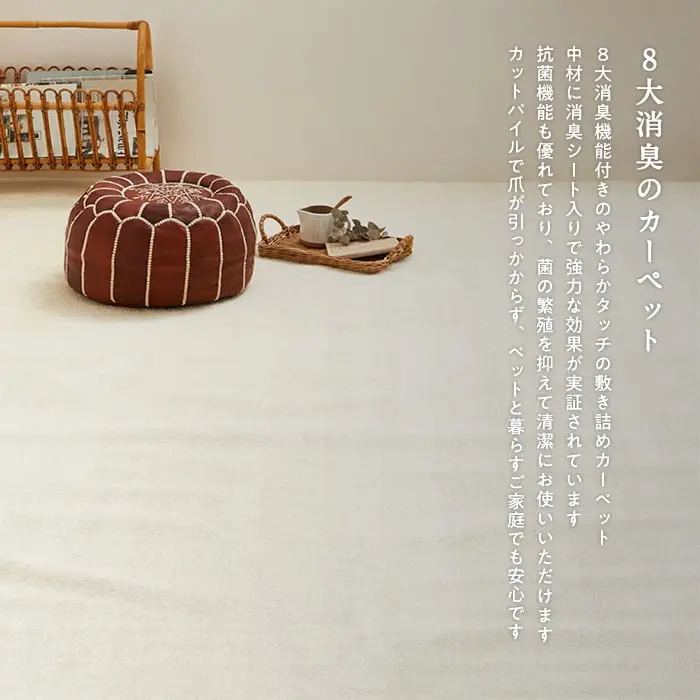 8大消臭のカーペット