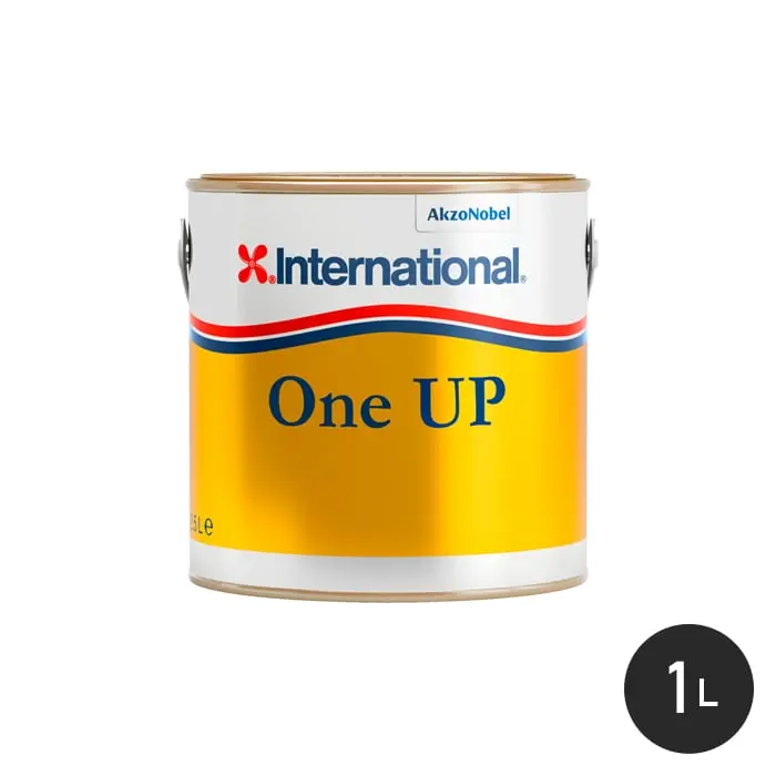 外板塗料(一液性下塗り塗料) International ワンアップ ホワイト 容量1L【掲載品番】INT-OU-100