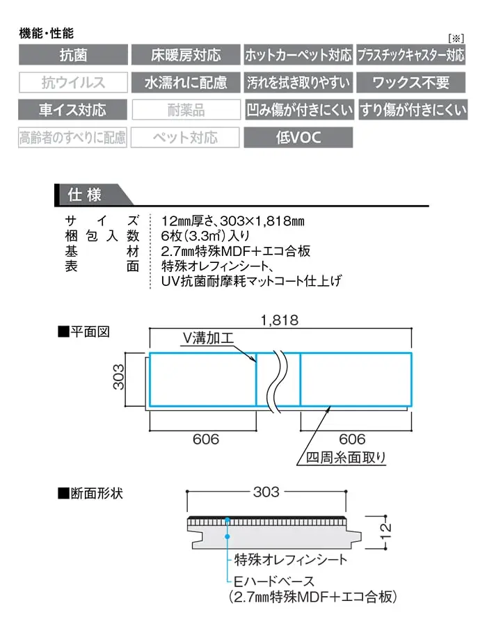 仕様