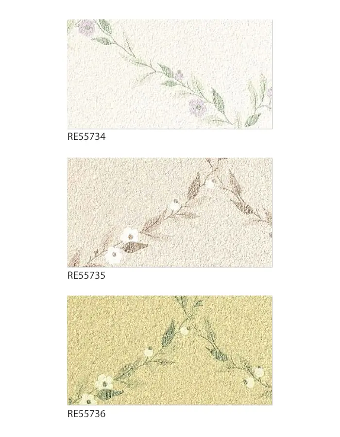 壁紙 のり無し サンゲツ リザーブ EDA Fleur 巾92cm【掲載品番】RE55734 / RE55735 / RE55736