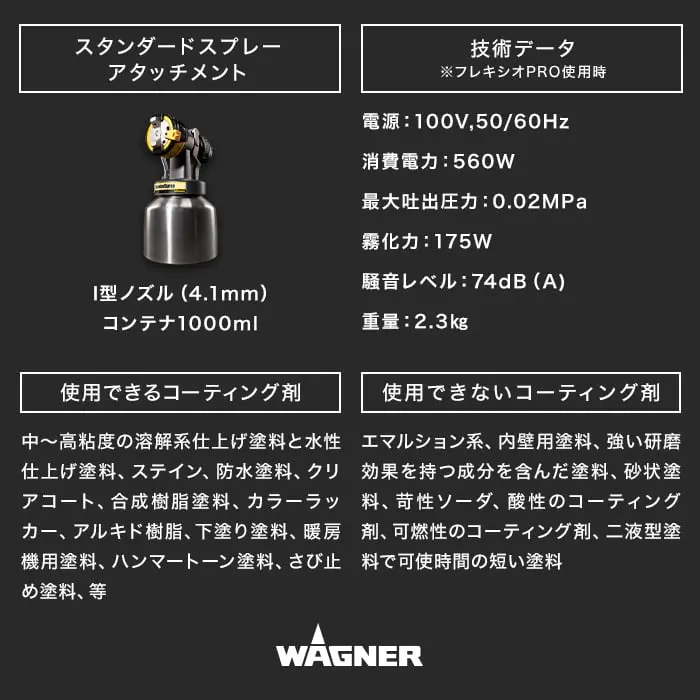 スタンダードスプレーアタッチメント