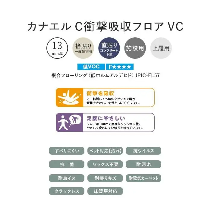 カナエルC衝撃吸収フロアVC