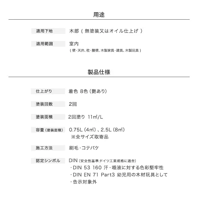 製品仕様