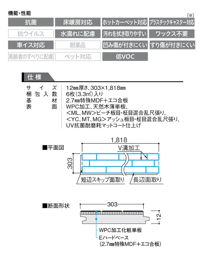 仕様