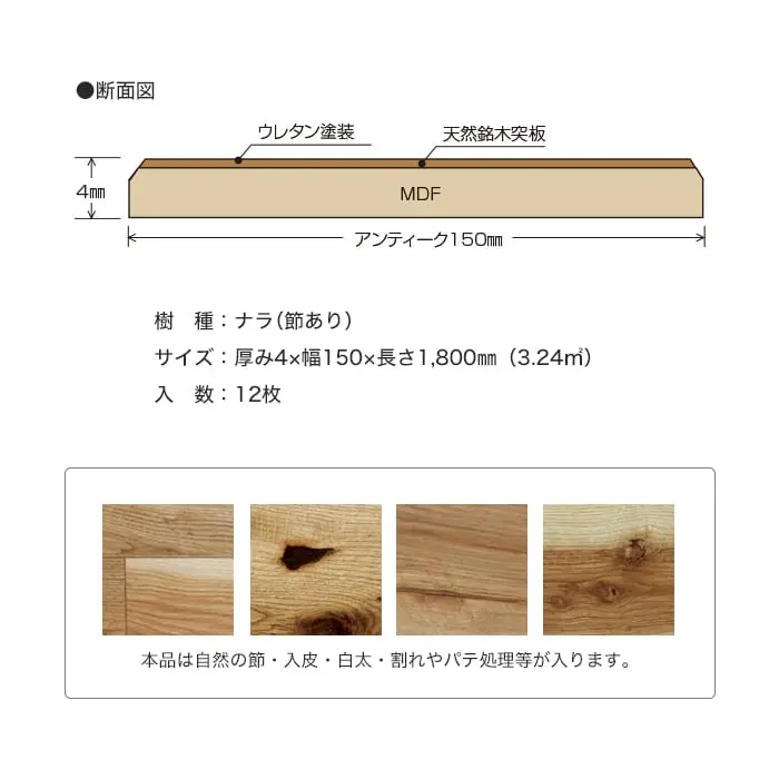 ウッドパネル 板壁材 ボード BOARD ウッドクラフトウォール アンティーク【掲載品番】WW-100 / WW-200 / WW-300 / WW-400