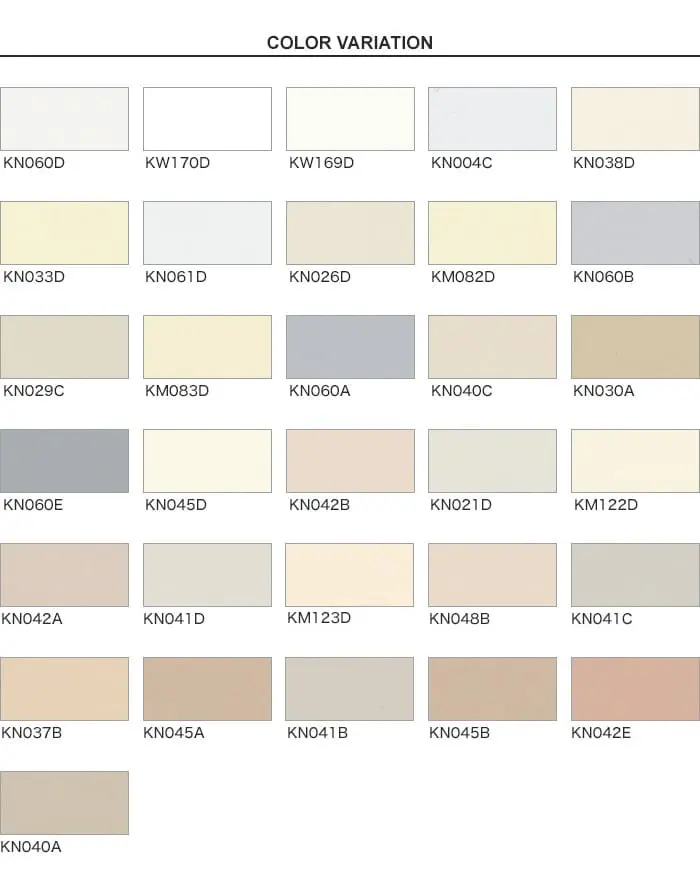 COLOR VARIATION
