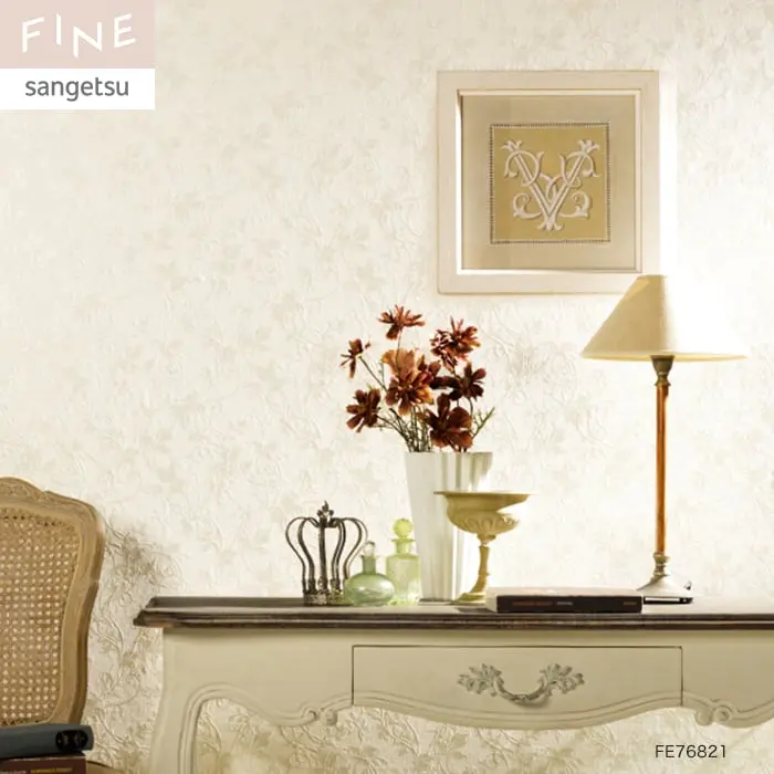 壁紙 のり付き サンゲツ FINE ナチュラル&ボタニカル 巾92cm FE76821【掲載品番】FE76821