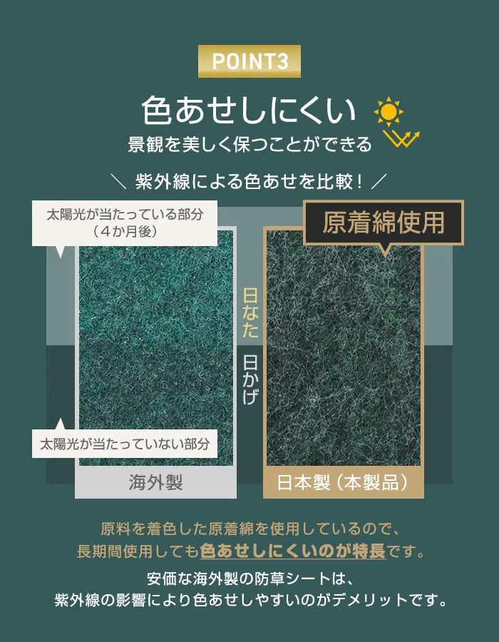色あせしにくい