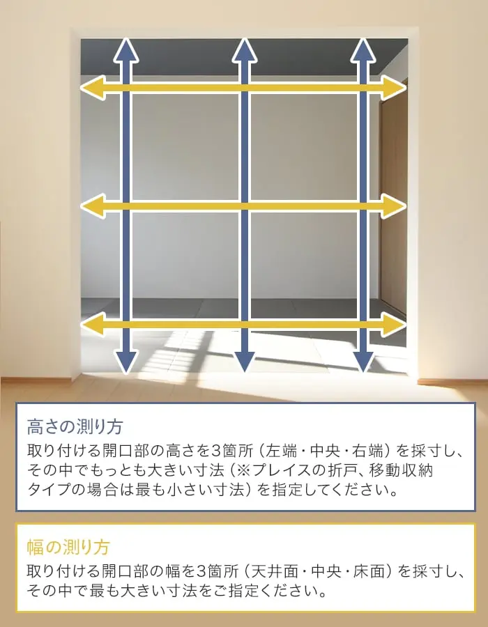 高さの測り方