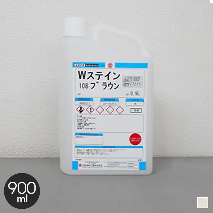 【大阪塗料】Wステイン 0.9L ホワイト【掲載品番】OK-WS-900W