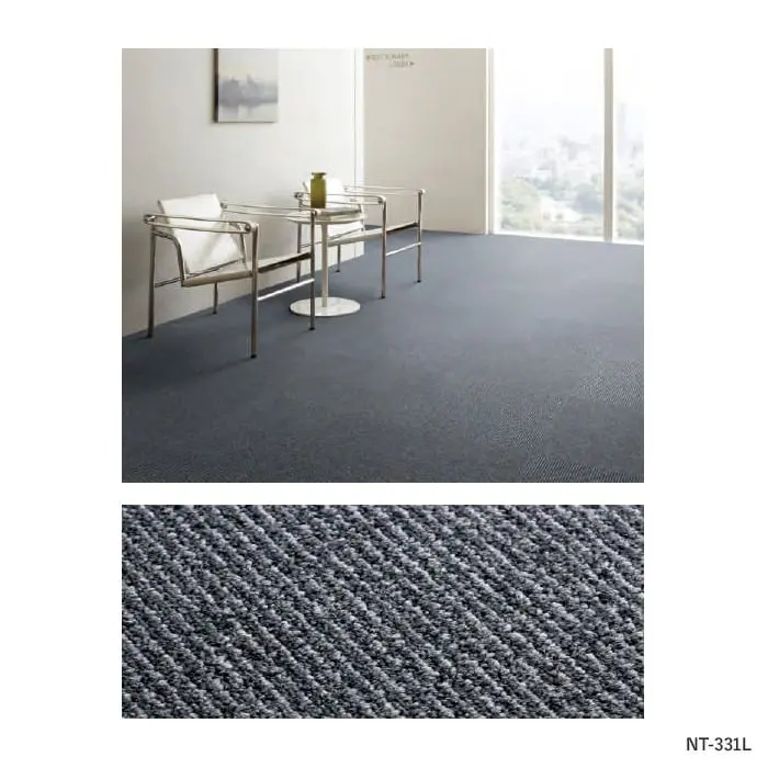 タイルカーペット 50×50 サンゲツ NT-350L ライン 厚み6.2mm 枚売り【掲載品番】NT-330L / NT-331L / NT-335L / NT-394L / NT-332L / NT-392L