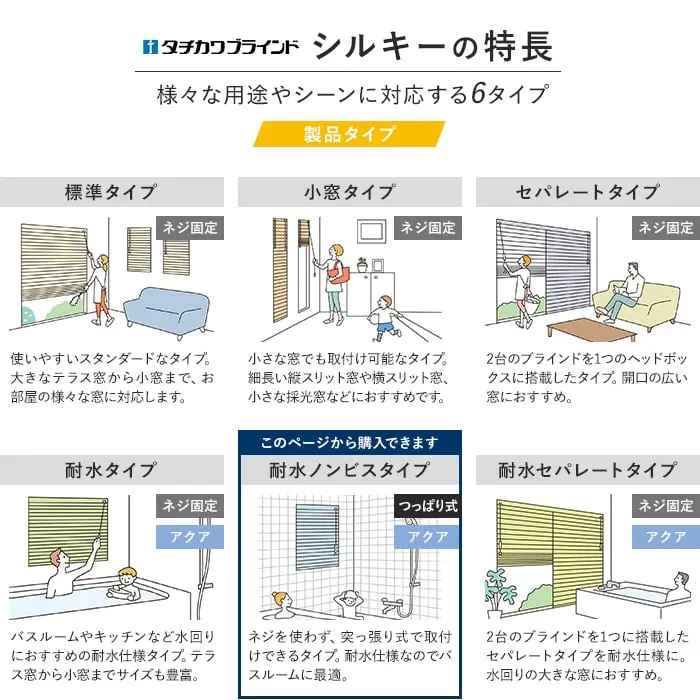 シルキーの特長