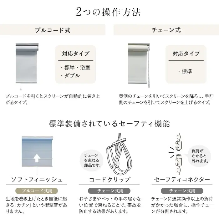 標準装備されているセーフティ機能