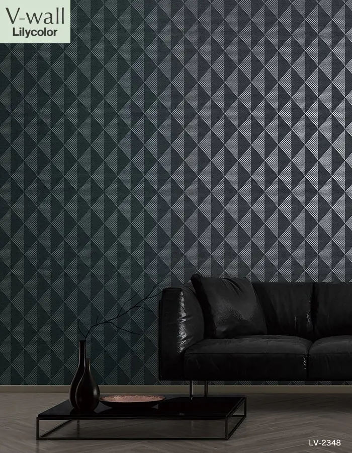 壁紙 のり付き リリカラ V-wall モダン 巾92cm LV-2347・LV-2348【掲載品番】LV-2347 / LV-2348
