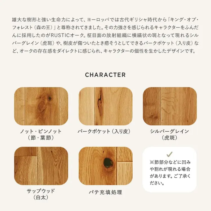 雄大な樹形と強い生命カによって、ヨーロッパでは古代ギリシャ時代から「キング・オブ・フォレスト(森の王)」と尊称されてきました。
