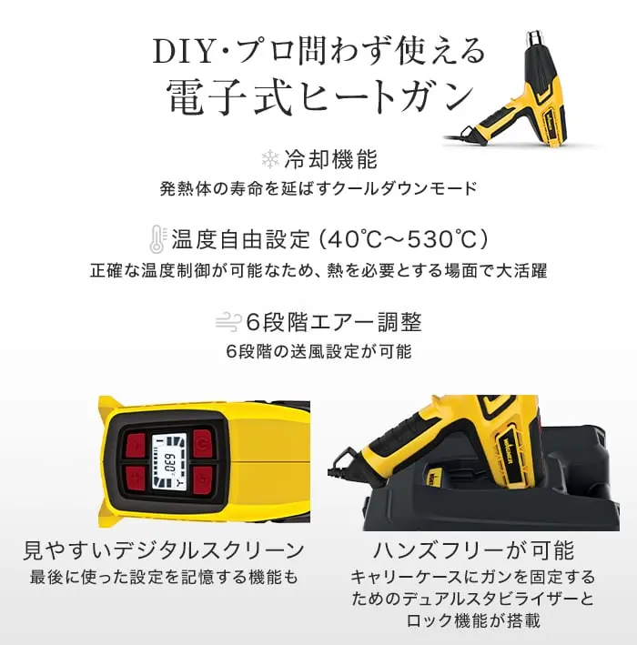 電子式ヒートガン