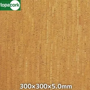 東亜コルク コルクタイル 天然オイル仕上 TIR柄 300×300×5mm【掲載品番】COE-TIR5