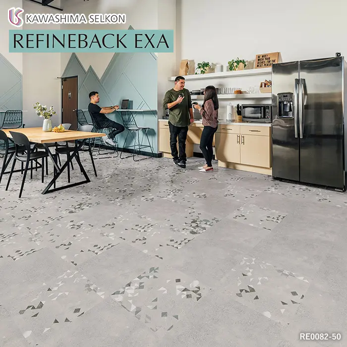 川島織物セルコン WAX フリー REFINEBACKEXA RE0081-50CPT~ 500×500×5mm 10枚入【掲載品番】RE0081-50 / RE0082-50