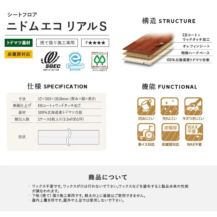 ニドムエコ リアルS