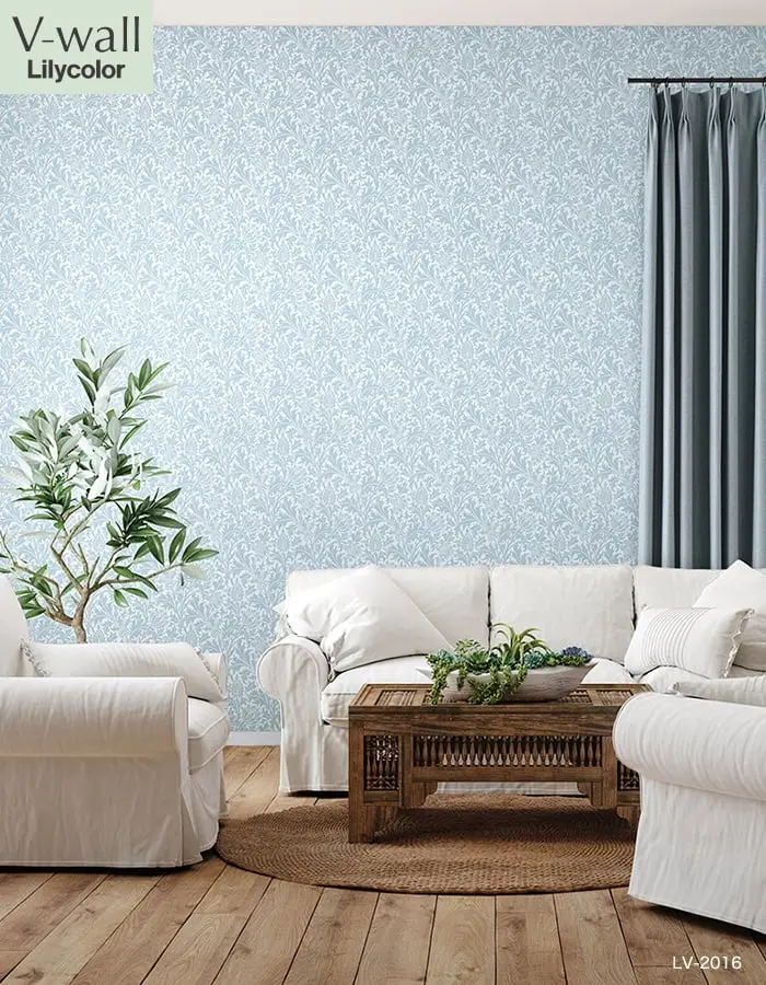 壁紙 のり付き リリカラ V-wall V&A Thistle 巾92.5cm【掲載品番】LV-2015 / LV-2016