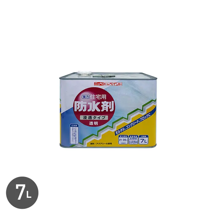 防水剤 住宅用 浸透タイプ 7L【掲載品番】NP-HWP-700-TRP