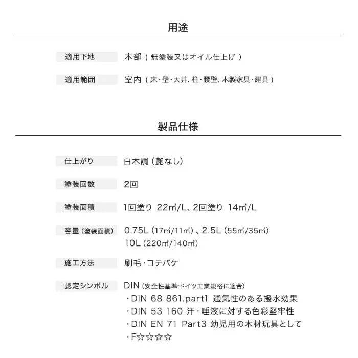 製品仕様