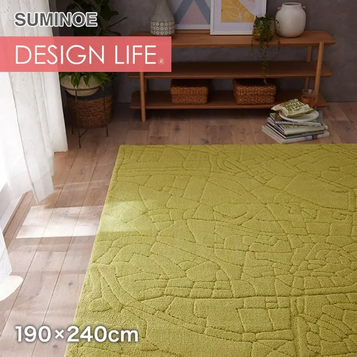 スミノエ DESIGN LIFE タリンラグ 190×240cm【掲載品番】CP13462865-1924