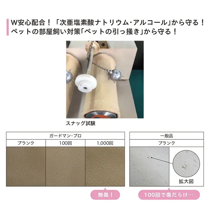 ペットの部屋飼い対策「ペットの引っ掻き」から守る!
