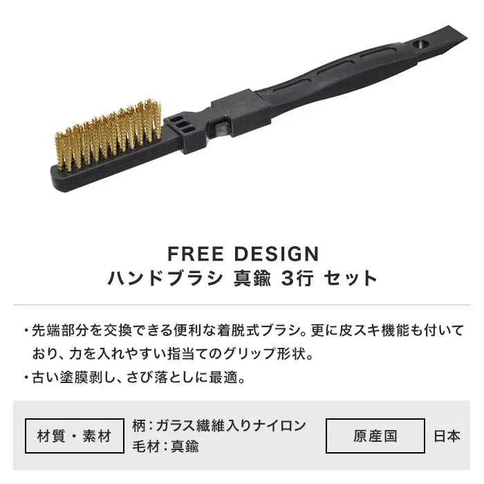 古い塗膜剥し、さび落としに最適。