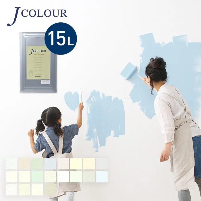 水性塗料  J COLOUR（Jカラー） White Series 15L【掲載品番】WH-1A1500 / WH-2A1500 / WH-3A1500 / WH-4A1500 / WH-5A1500 / WH-6A1500 / WH-1B1500 / WH-2B1500 / WH-3B1500 / WH-4B1500 / WH-5B1500 / WH-6B1500 / WH-1C1500 / WH-2C1500 / WH-3C1500 / WH-4C1500 / WH-5C1500 / WH-6C1500 / WH-1D1500 / WH-2D1500 / WH-3D1500 / WH-4D1500 / WH-5D1500 / WH-6D1500