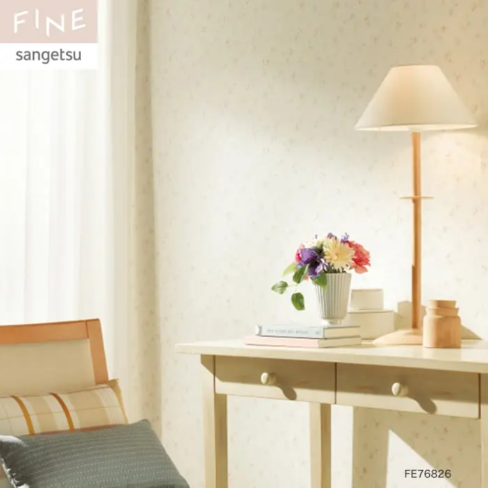 壁紙 のり無し サンゲツ FINE ナチュラル&ボタニカル 巾92cm FE76826【掲載品番】FE76826