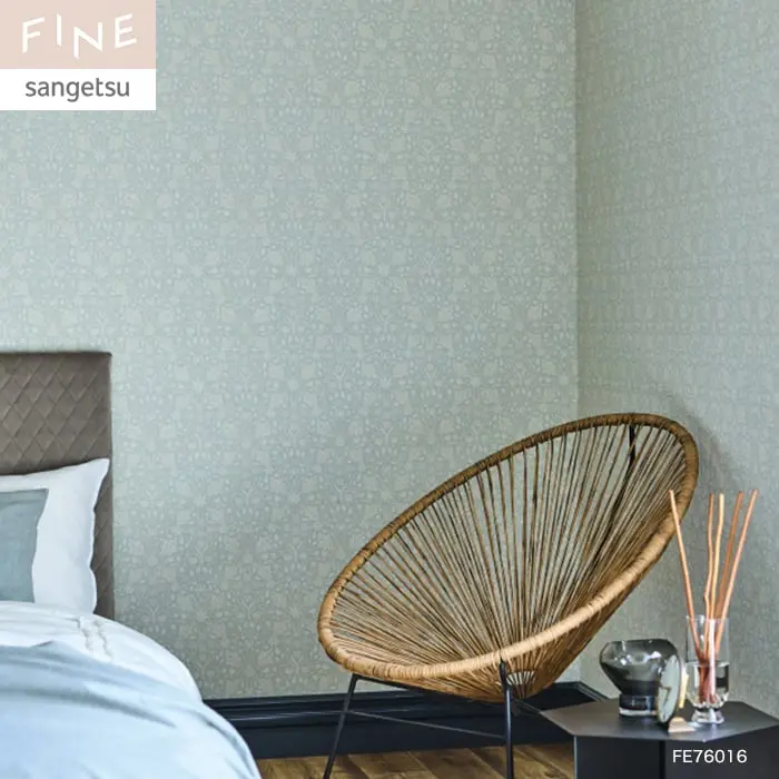 壁紙 のり無し サンゲツ FINE MORRIS CHRONICLES TRIPLE NET 巾92cm【掲載品番】FE76015 / FE76016