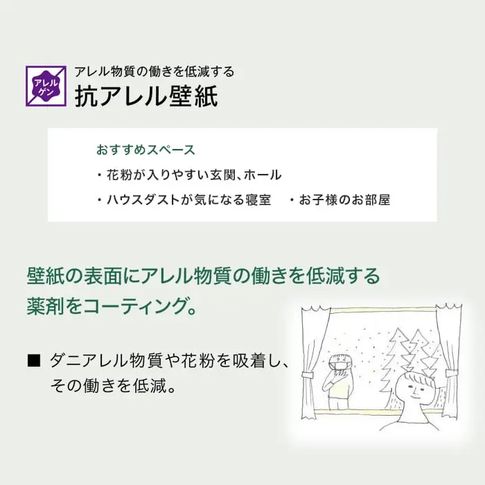 抗アレル壁紙