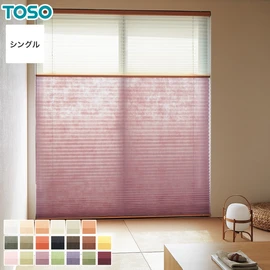 プリーツスクリーン TOSO しおり コルト扇 ツインスタイル | DIY 